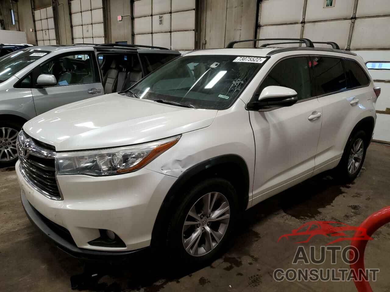 TOYOTA HIGHLANDER 2015 - 5TDKKRFH8FS057248