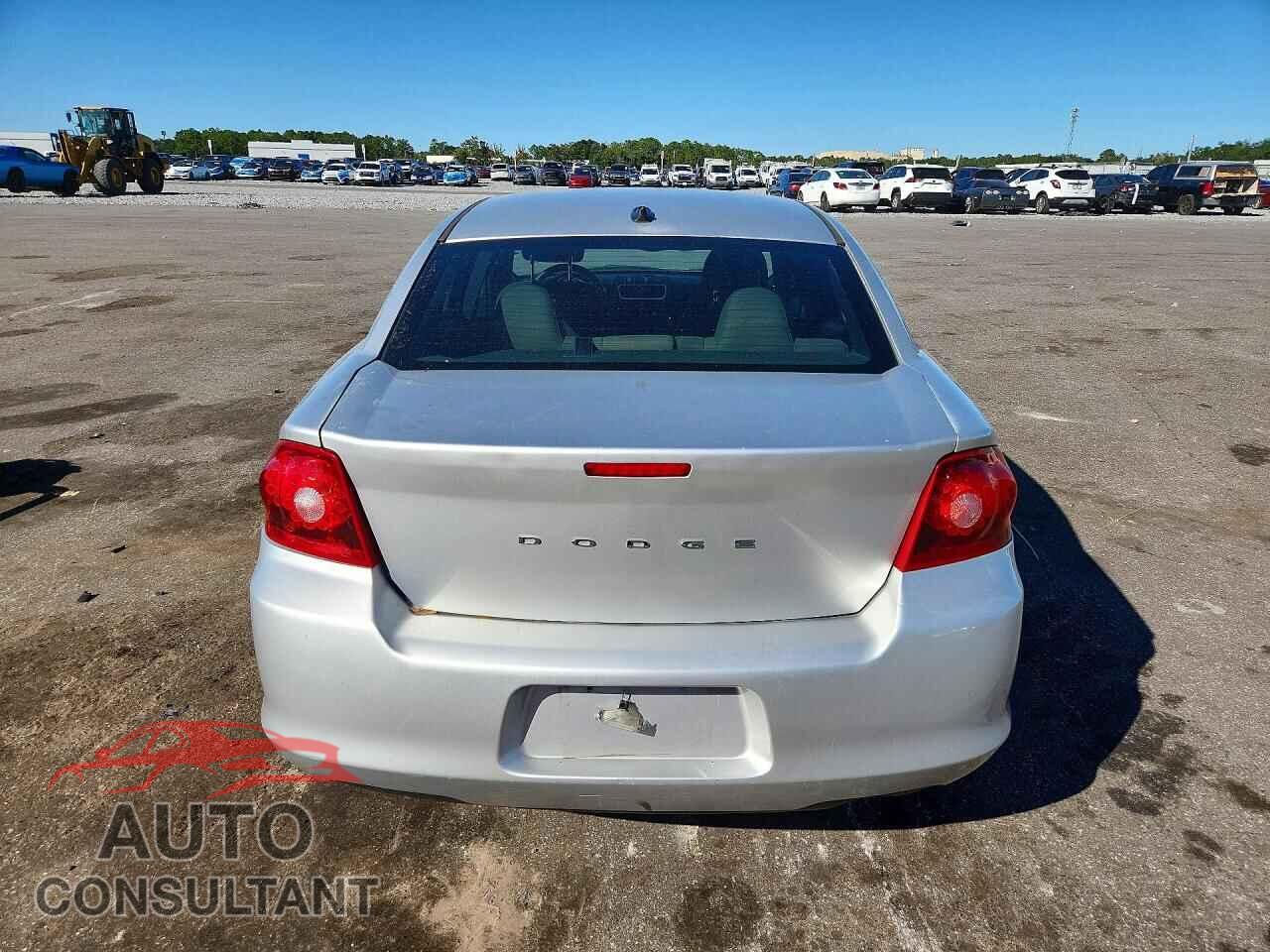 DODGE AVENGER 2012 - 1C3CDZAB3CN192855