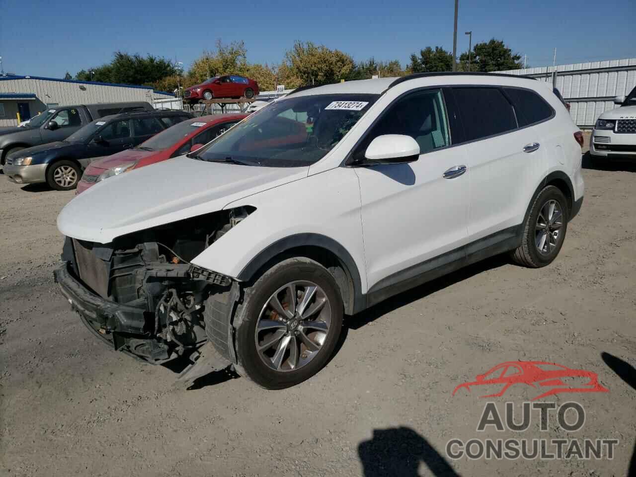 HYUNDAI SANTA FE 2017 - KM8SM4HF2HU184144