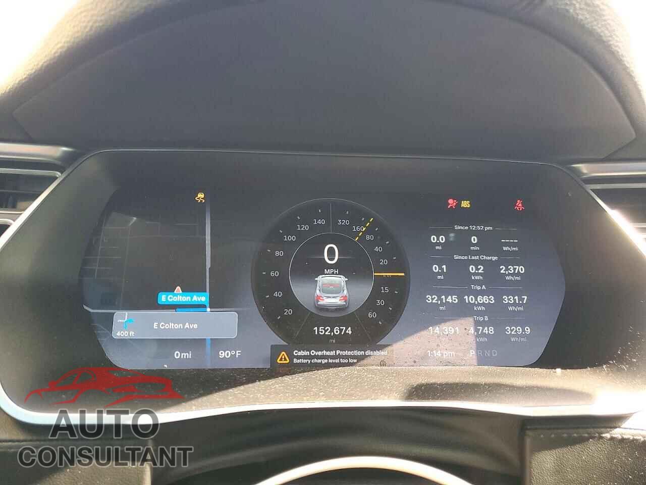 TESLA MODEL S 2014 - 5YJSA1H10EFP43713
