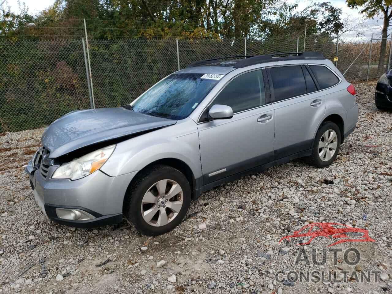 SUBARU OUTBACK 2012 - 4S4BRCKCXC3251355