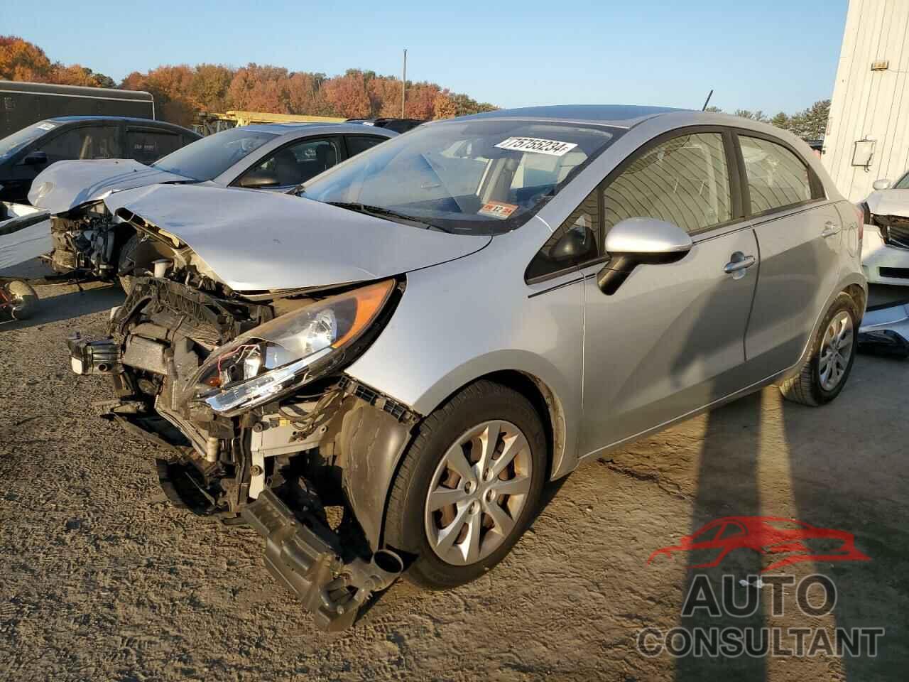 KIA RIO 2012 - KNADN5A38C6011321