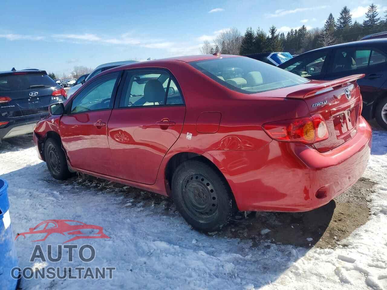 TOYOTA COROLLA 2009 - 2T1BU40E49C078431