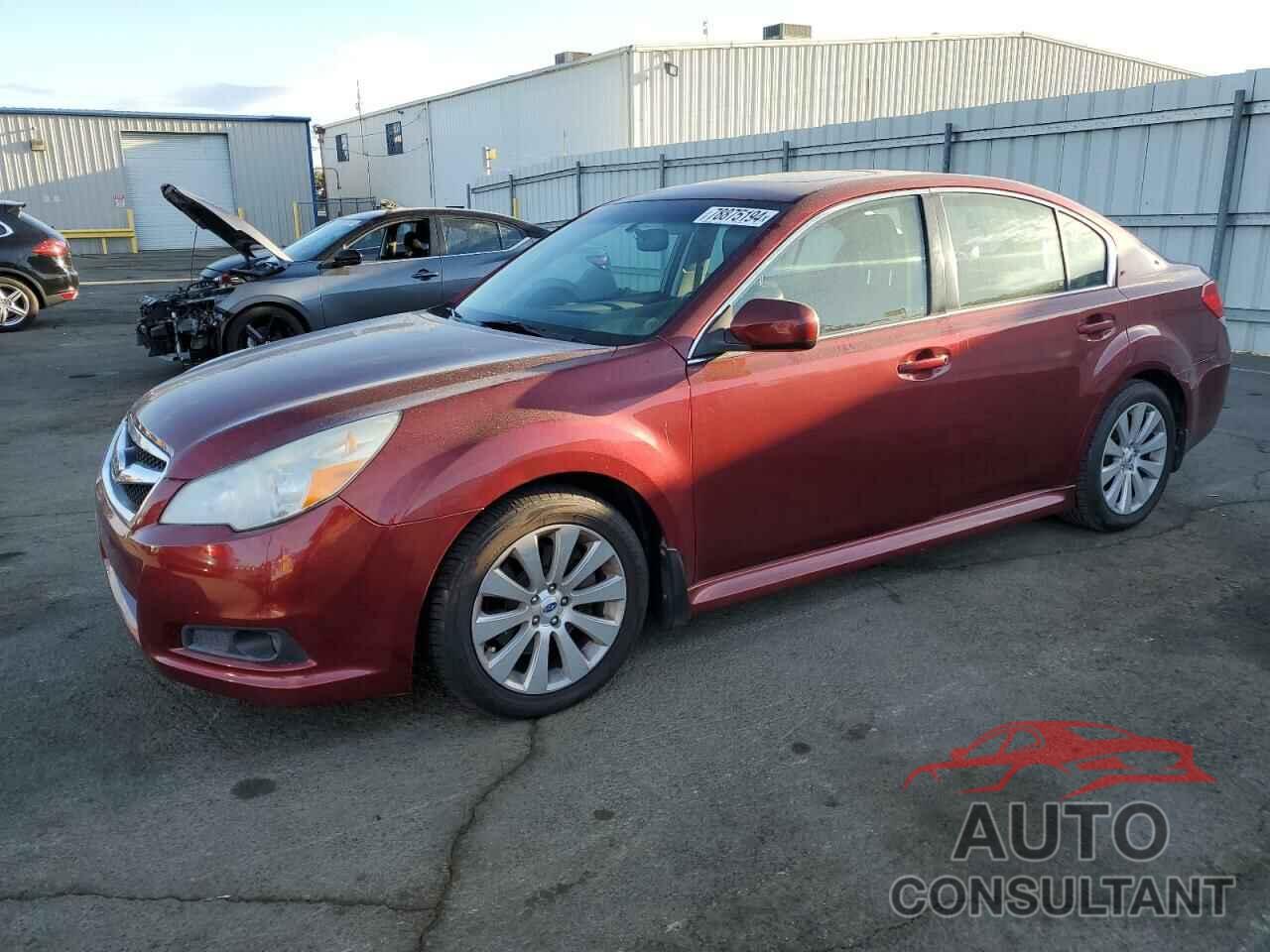 SUBARU LEGACY 2012 - 4S3BMDL65C2019611