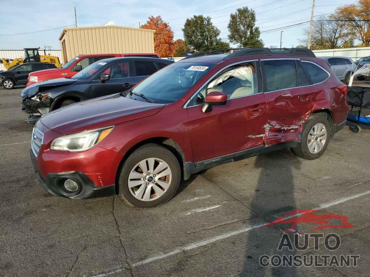 SUBARU OUTBACK 2016 - 4S4BSADC6G3321445