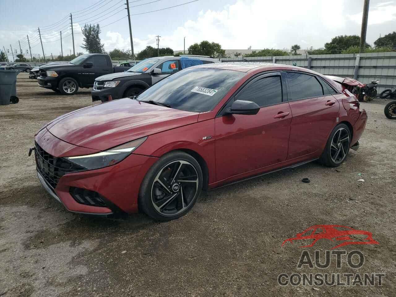 HYUNDAI ELANTRA 2023 - KMHLR4AFXPU579459