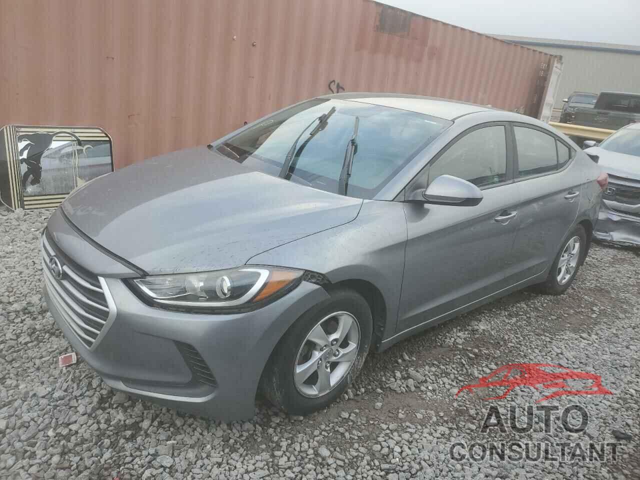 HYUNDAI ELANTRA 2017 - KMHD74LF9HU072206