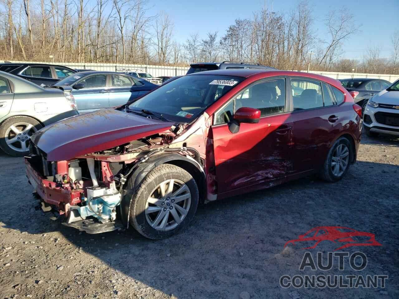 SUBARU IMPREZA 2016 - JF1GPAB65G8244925