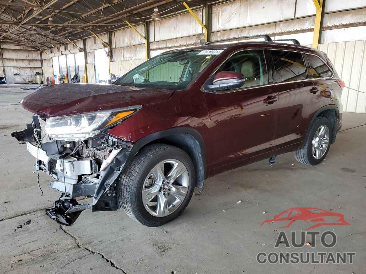TOYOTA HIGHLANDER 2019 - 5TDDZRFH4KS947471