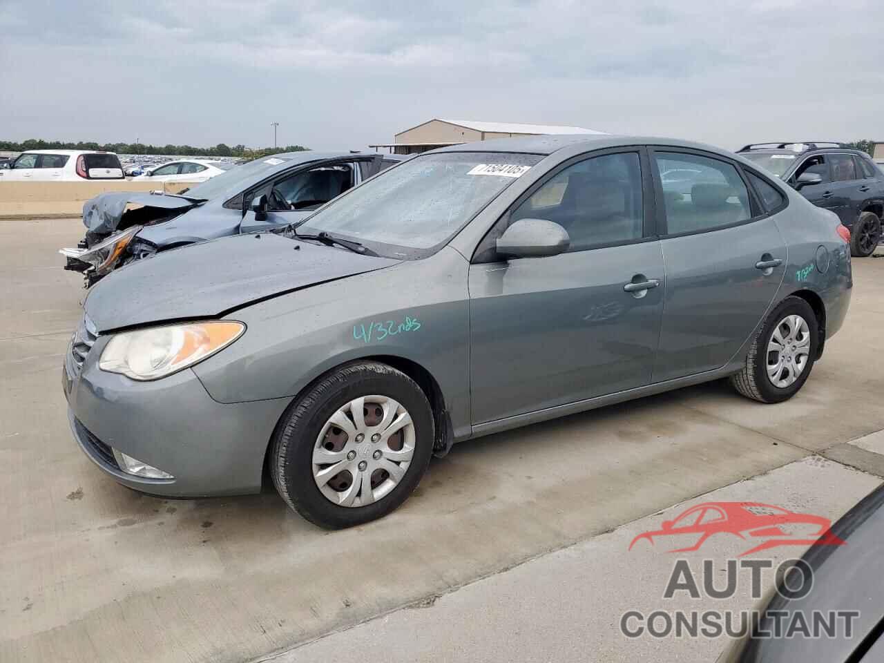 HYUNDAI ELANTRA 2010 - KMHDU4ADXAU934297