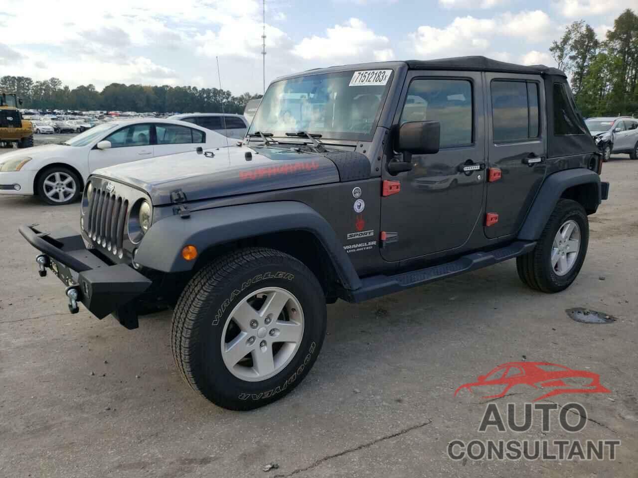 JEEP WRANGLER 2017 - 1C4BJWDG8HL731897