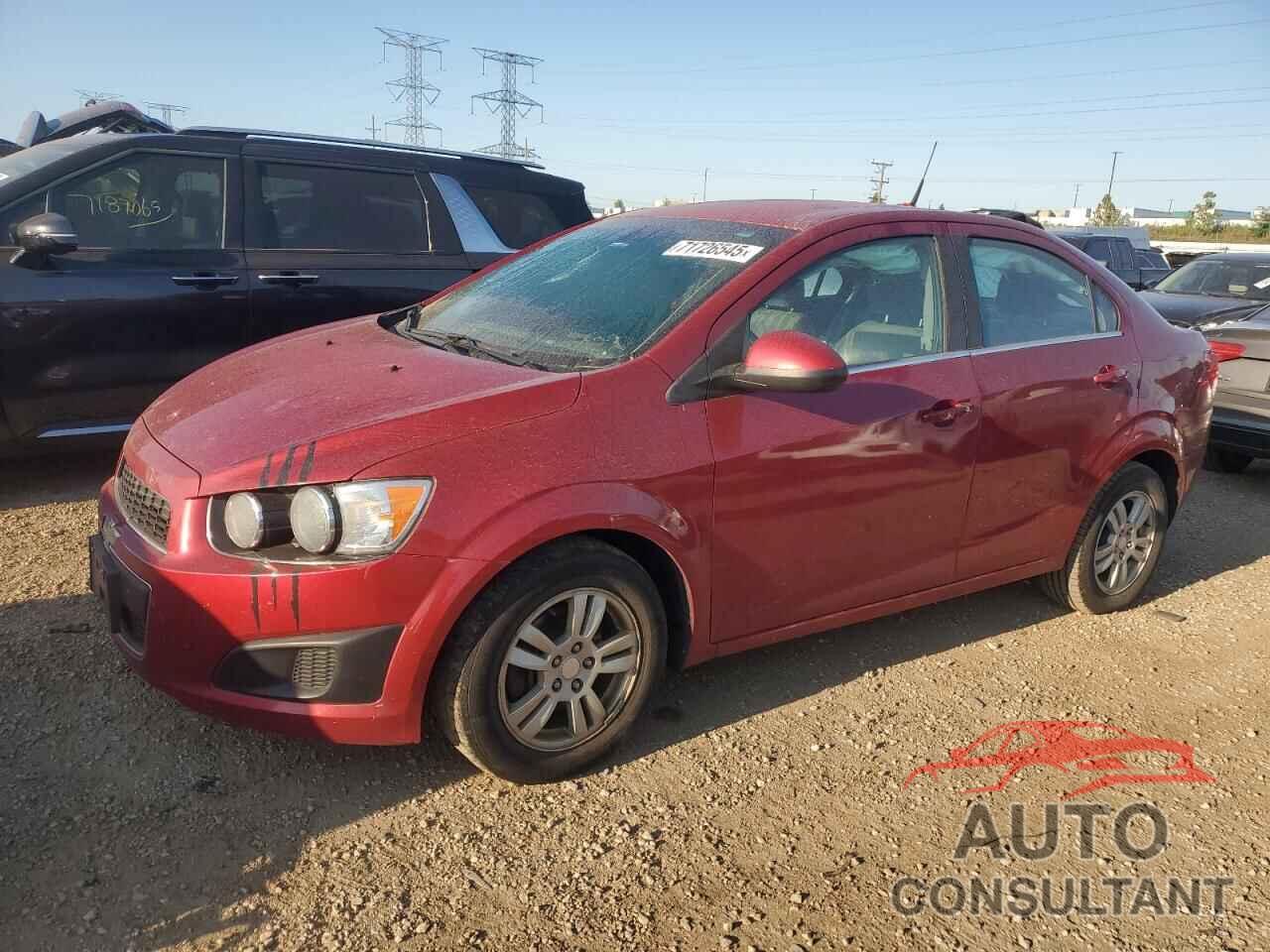 CHEVROLET SONIC 2013 - 1G1JC5SH2D4247085