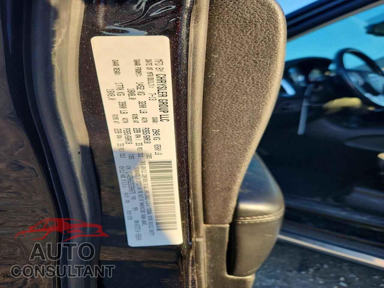 DODGE DURANGO 2013 - 1C4RDHAG2DC694975