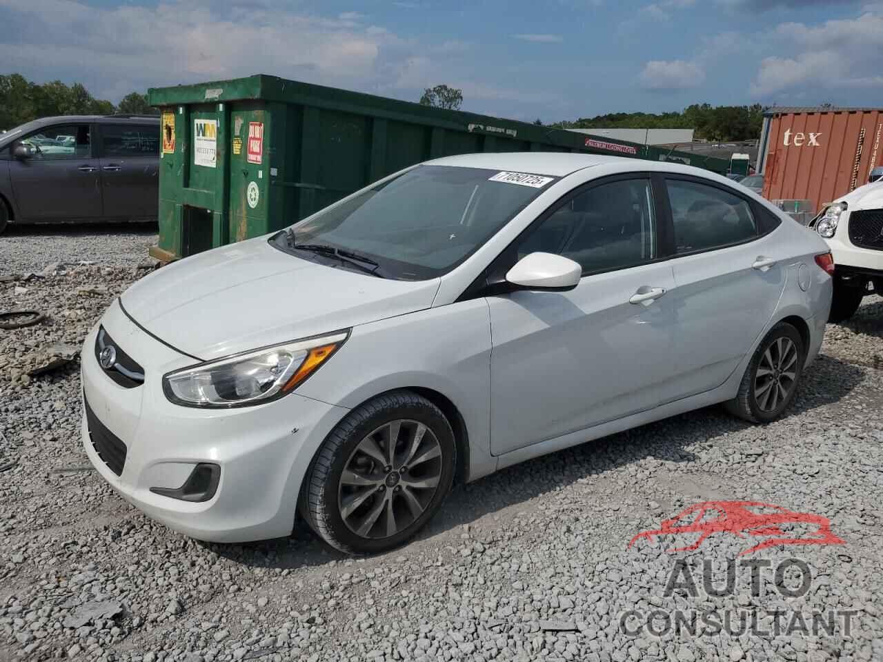 HYUNDAI ACCENT 2017 - KMHCT4AE9HU359434
