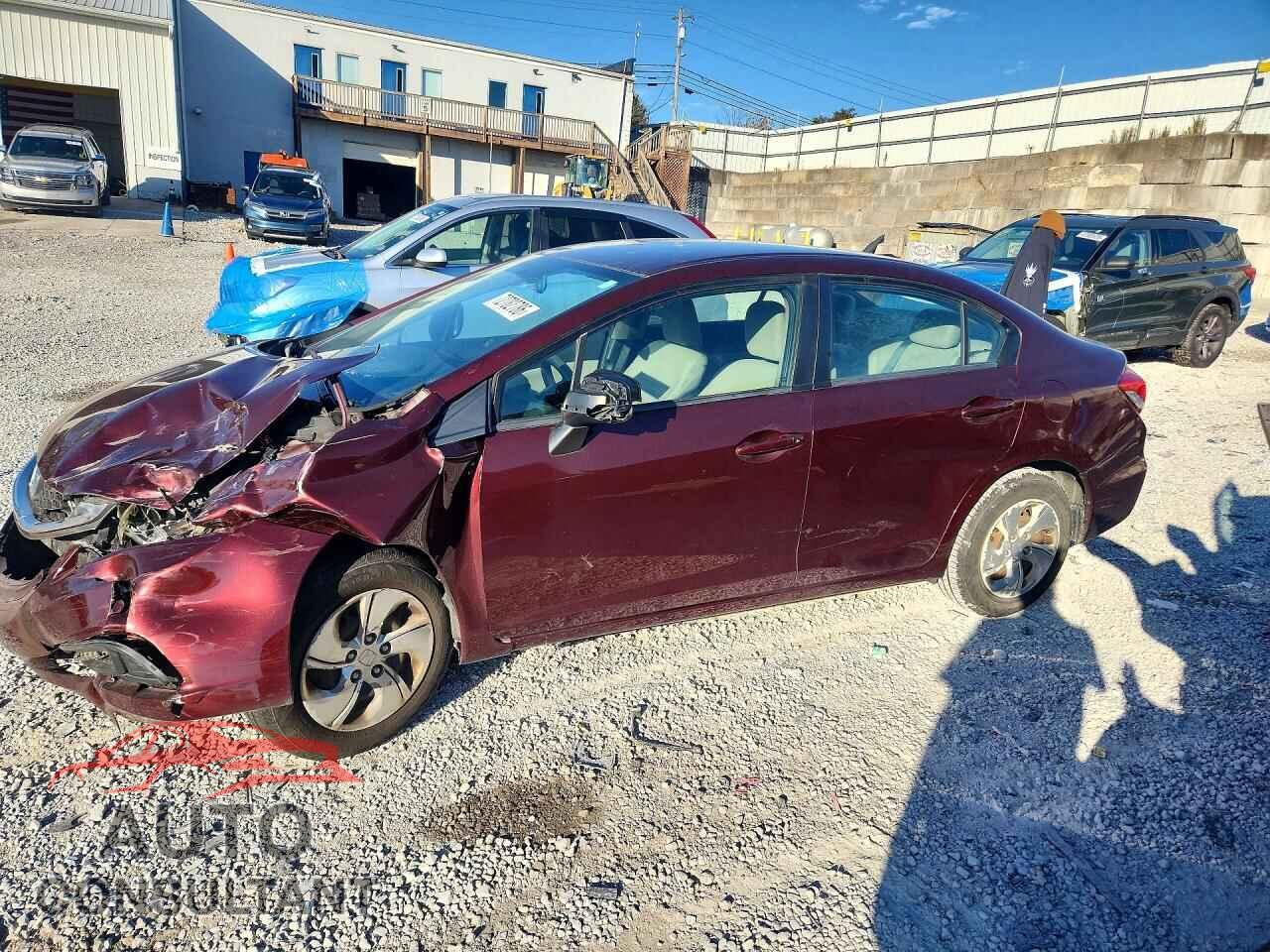 HONDA CIVIC 2013 - 19XFB2F54DE024088