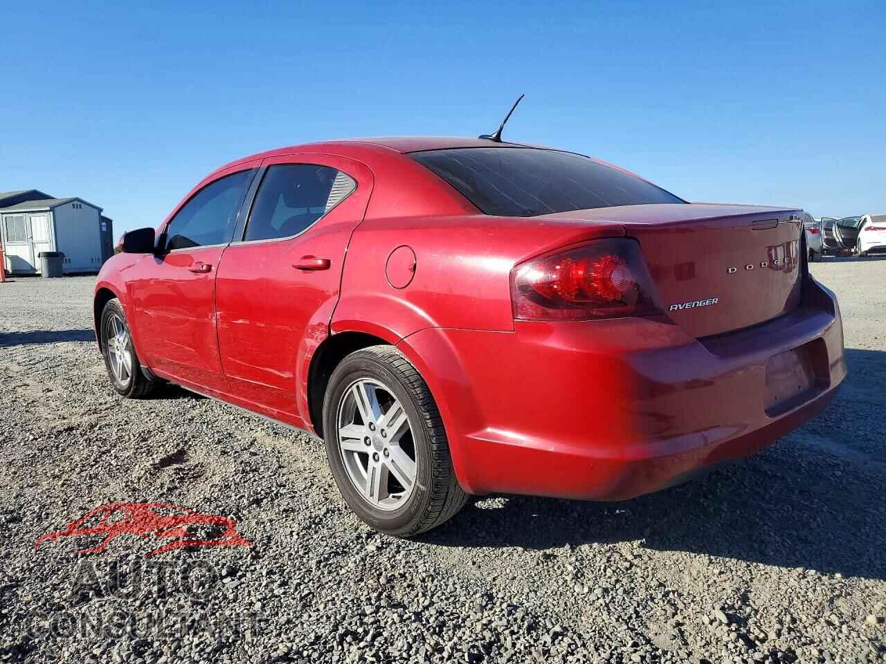 DODGE AVENGER 2013 - 1C3CDZCB1DN746831