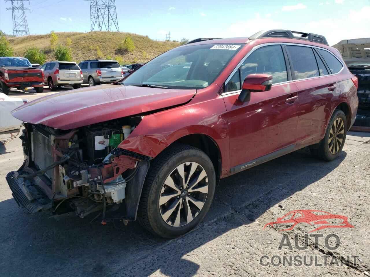 SUBARU OUTBACK 2015 - 4S4BSANC7F3348828