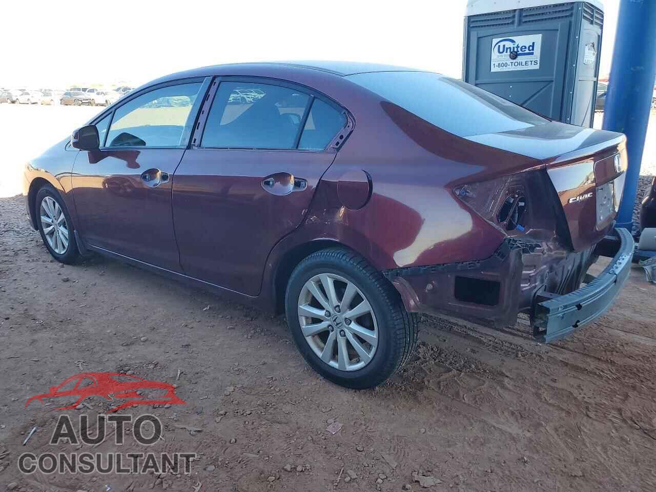 HONDA CIVIC 2012 - 19XFB2F85CE301534