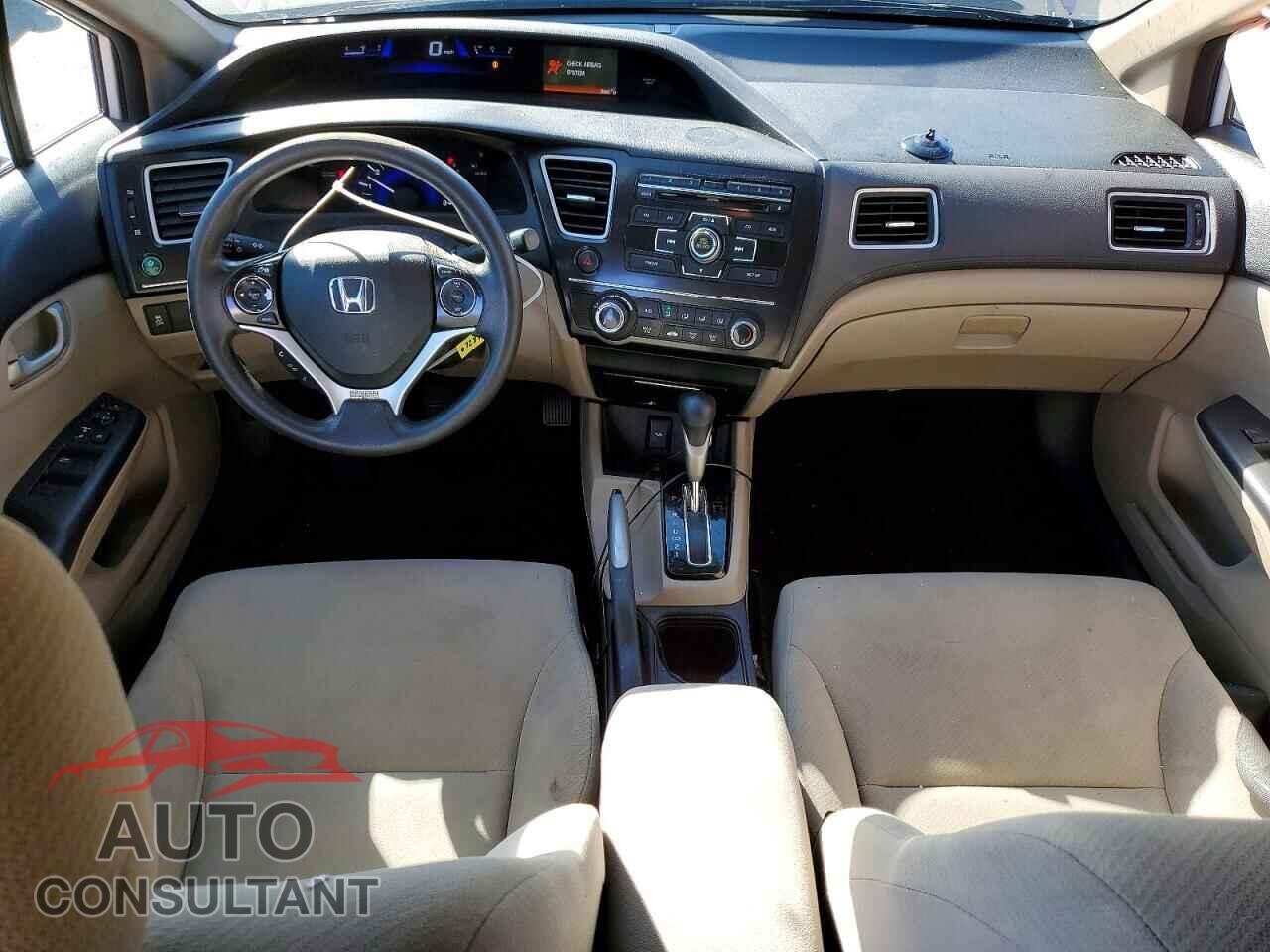 HONDA CIVIC 2013 - 19XFB2F55DE238605