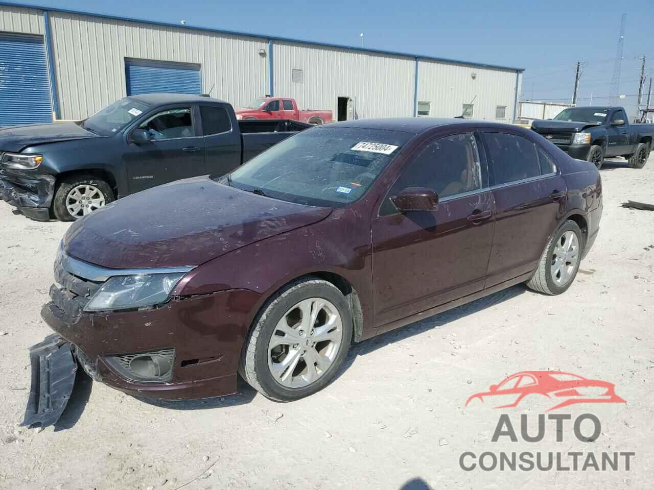 FORD FUSION 2012 - 3FAHP0HA6CR316749