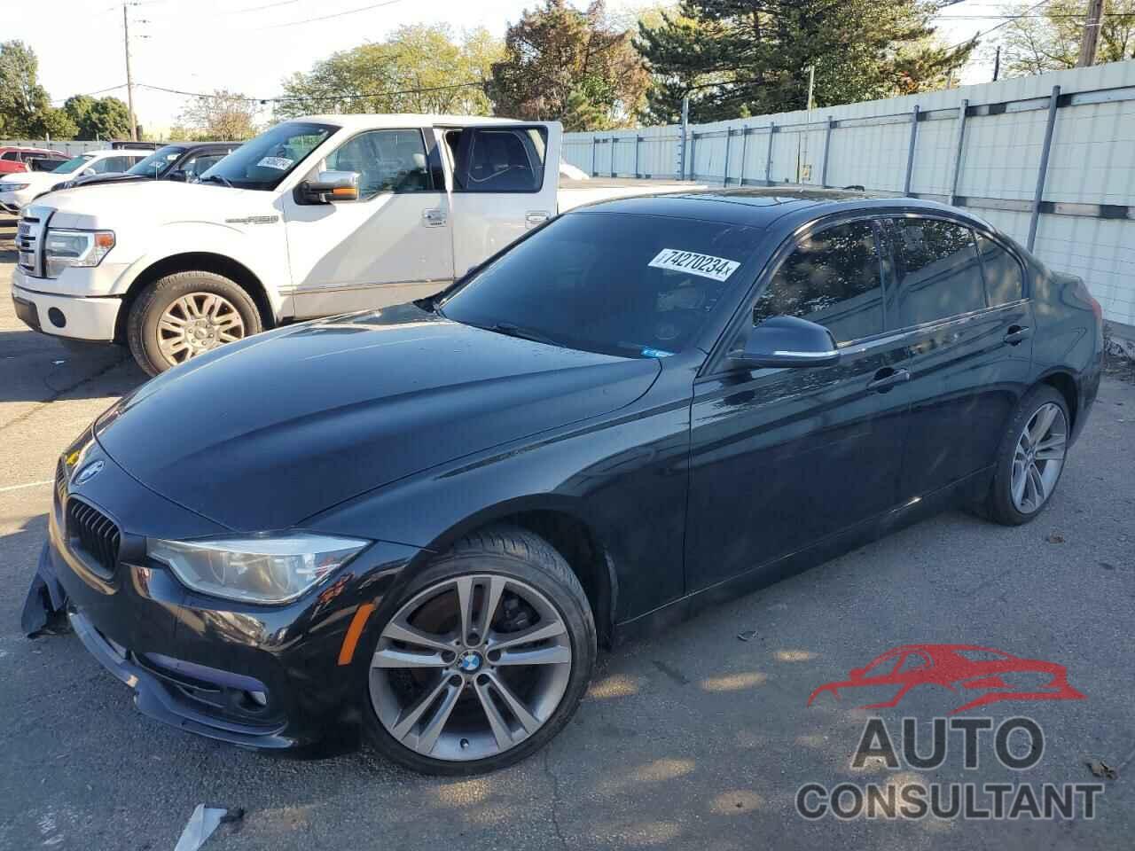 BMW 3 SERIES 2018 - WBA8D9C57JA614703