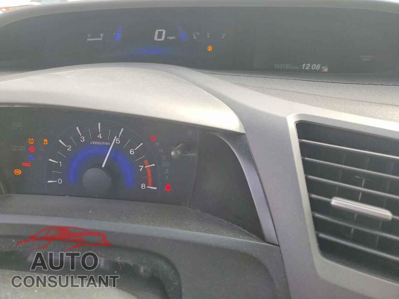 HONDA CIVIC 2012 - 19XFB2F59CE078162