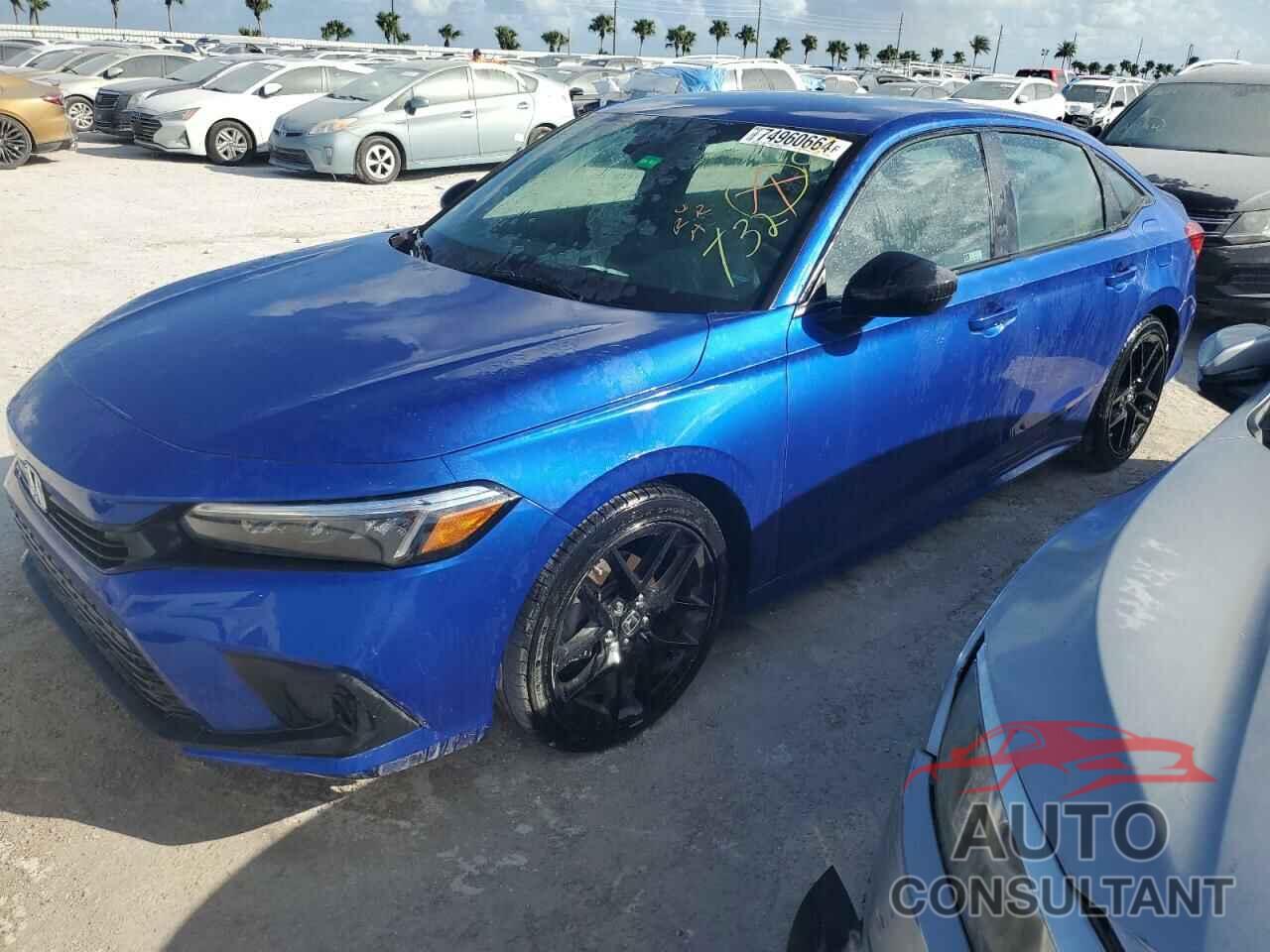 HONDA CIVIC 2023 - 2HGFE2F5XPH543874