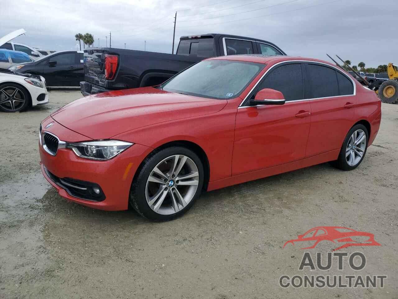 BMW 3 SERIES 2017 - WBA8B9G51HNU49136