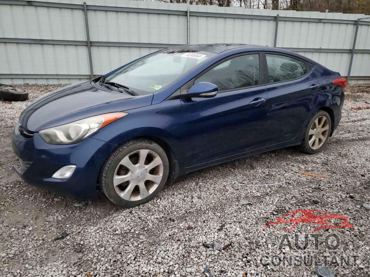HYUNDAI ELANTRA 2013 - KMHDH4AE4DU667773