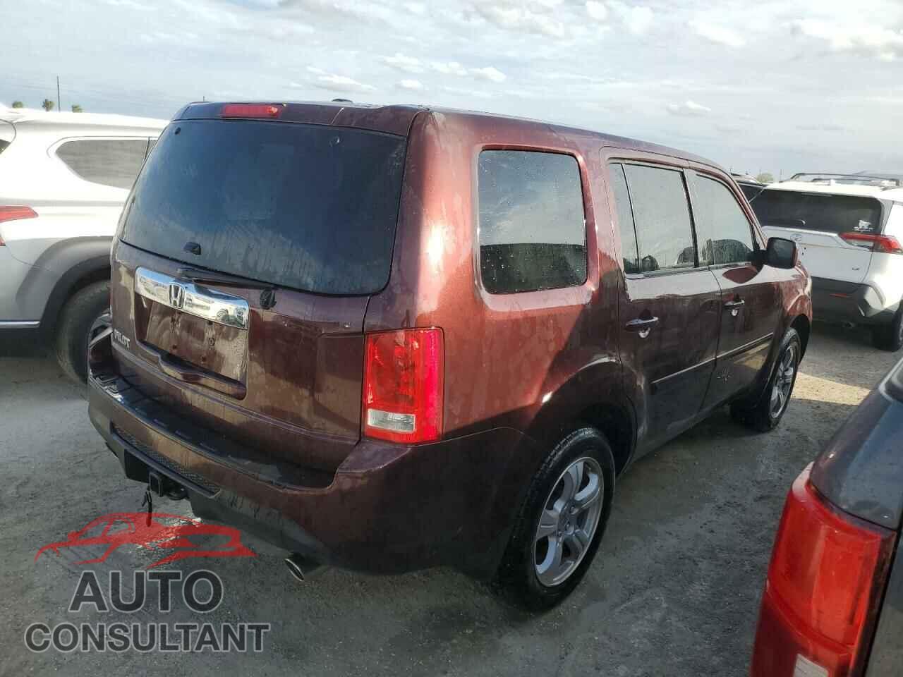 HONDA PILOT 2013 - 5FNYF3H59DB038367