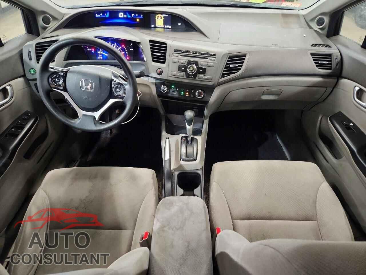 HONDA CIVIC 2012 - 19XFB2F88CE089969