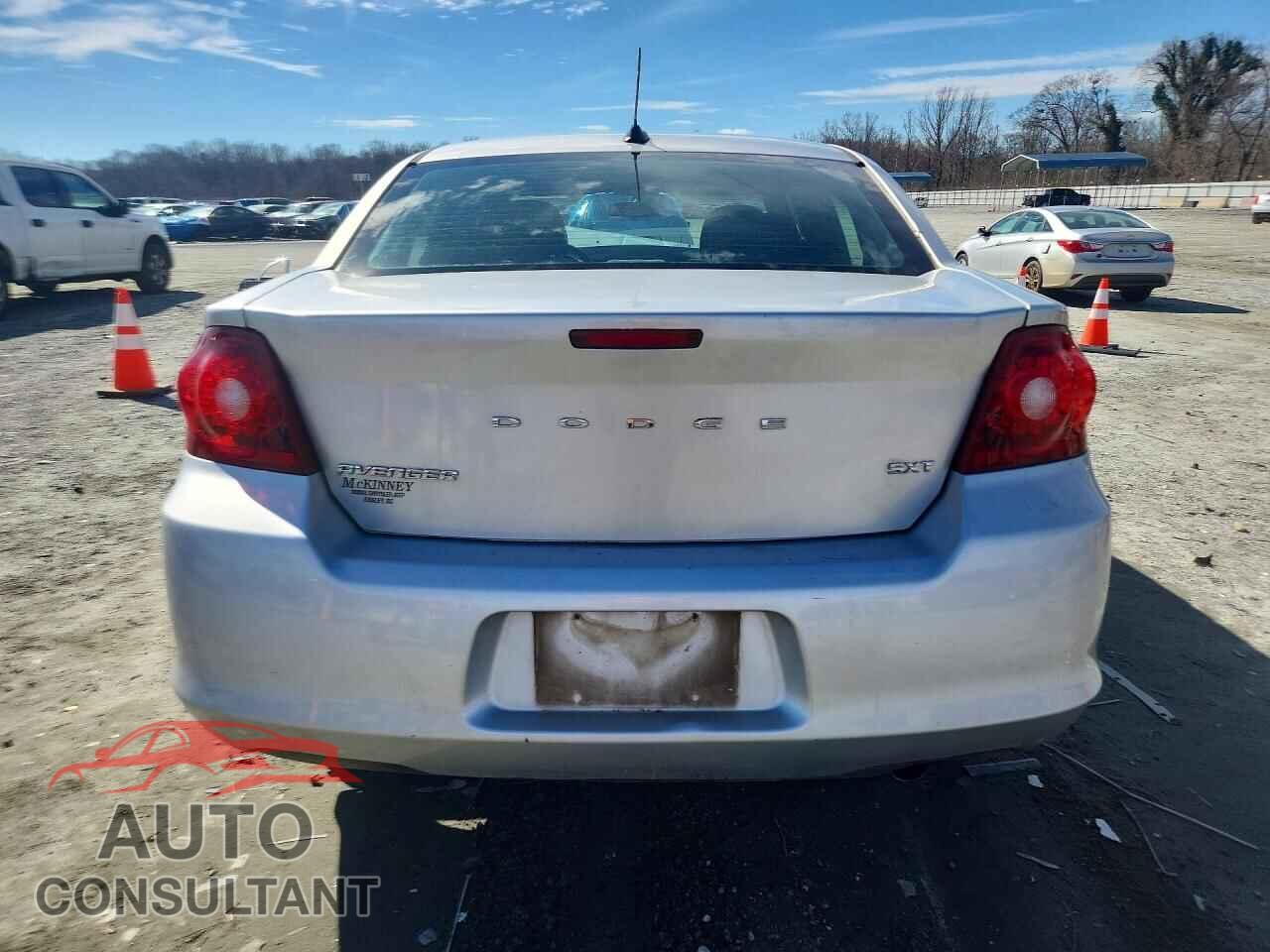 DODGE AVENGER 2012 - 1C3CDZCBXCN253521