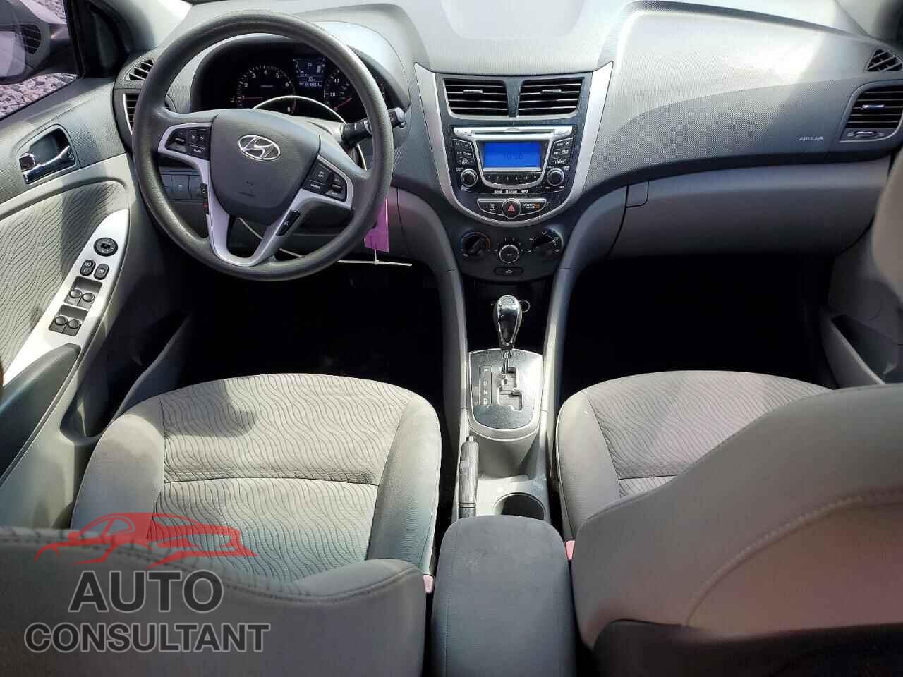 HYUNDAI ACCENT 2012 - KMHCU4AE7CU149064
