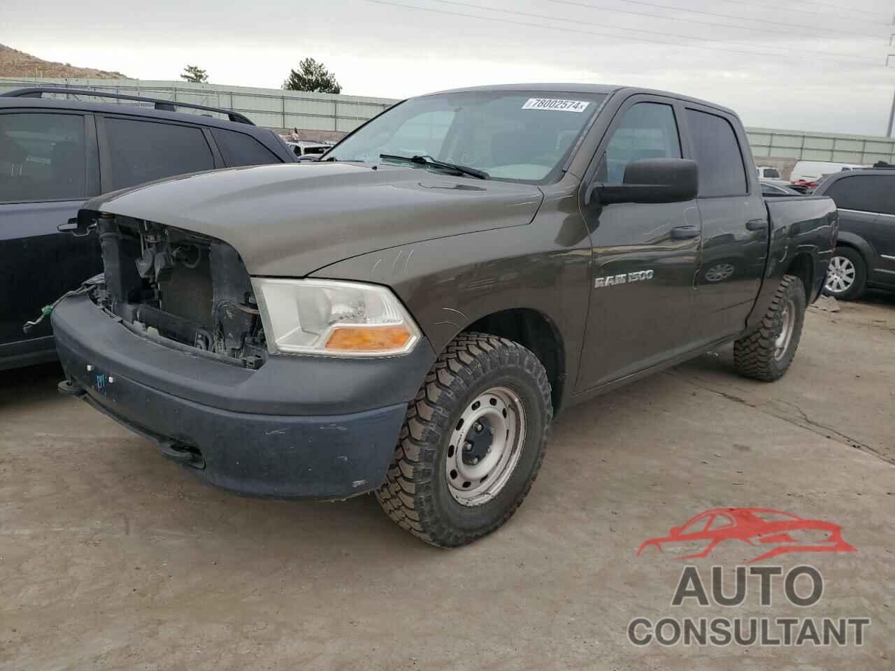 DODGE RAM 1500 2012 - 1C6RD7KP9CS279446