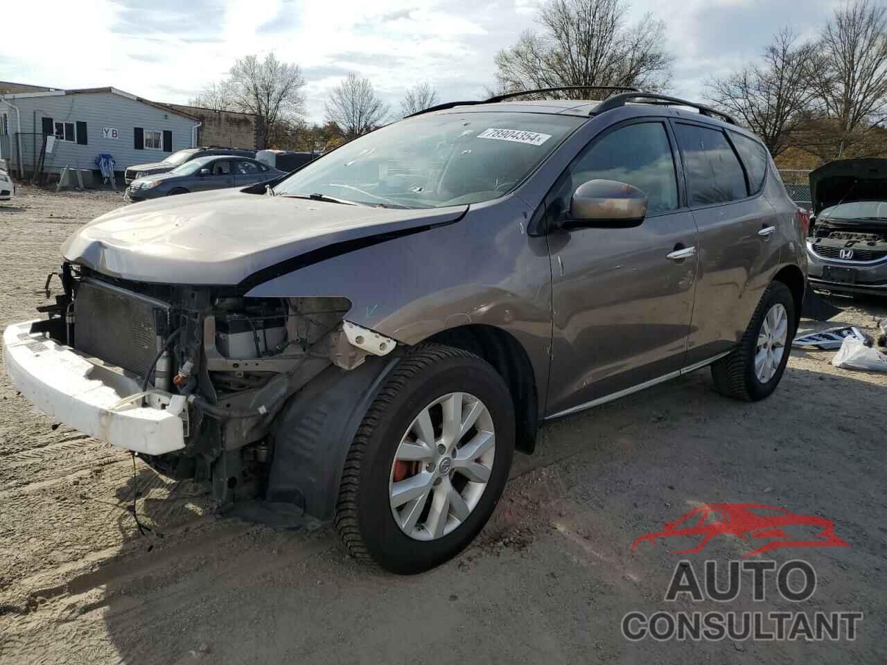 NISSAN MURANO 2011 - JN8AZ1MW0BW185654