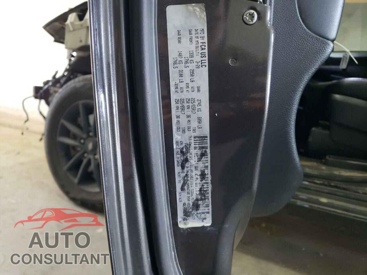 DODGE CARAVAN 2020 - 2C4RDGEG0LR204348