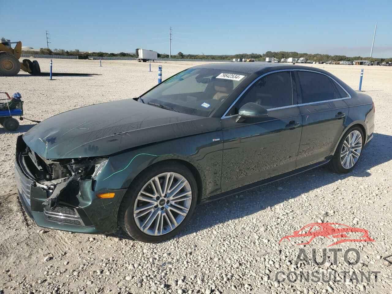 AUDI A4 2017 - WAUENAF44HN025969