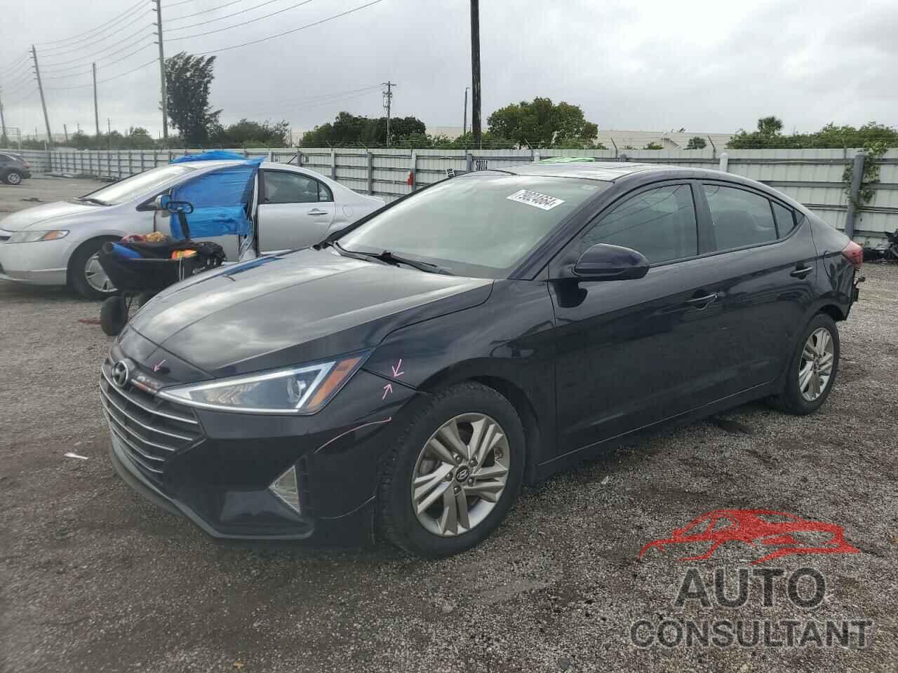 HYUNDAI ELANTRA 2019 - 5NPD84LF3KH410766