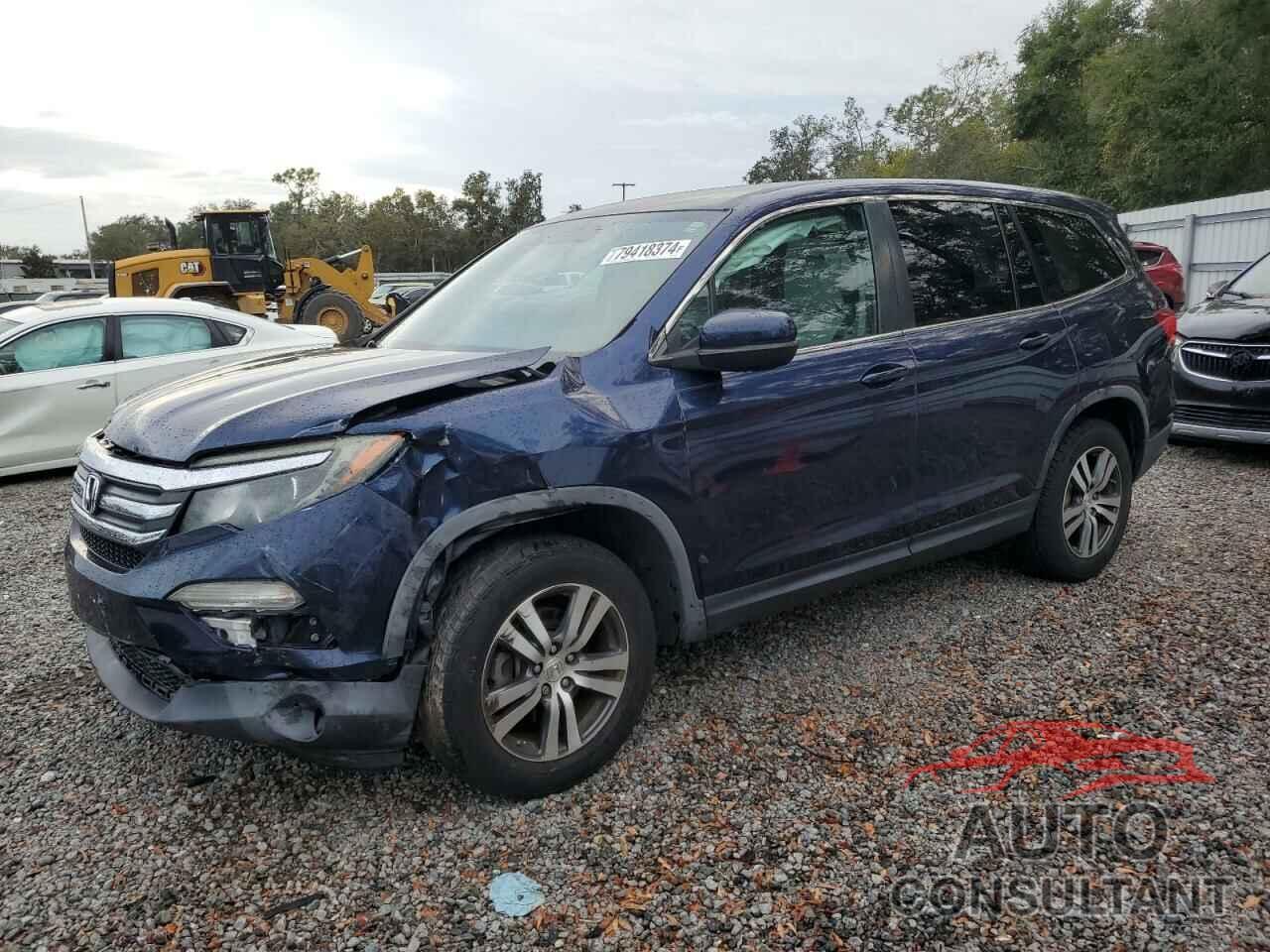 HONDA PILOT 2017 - 5FNYF5H36HB030453