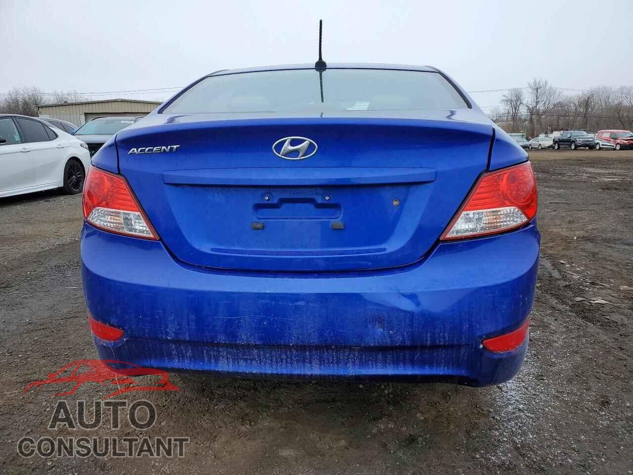 HYUNDAI ACCENT 2013 - KMHCU4AE1DU583417