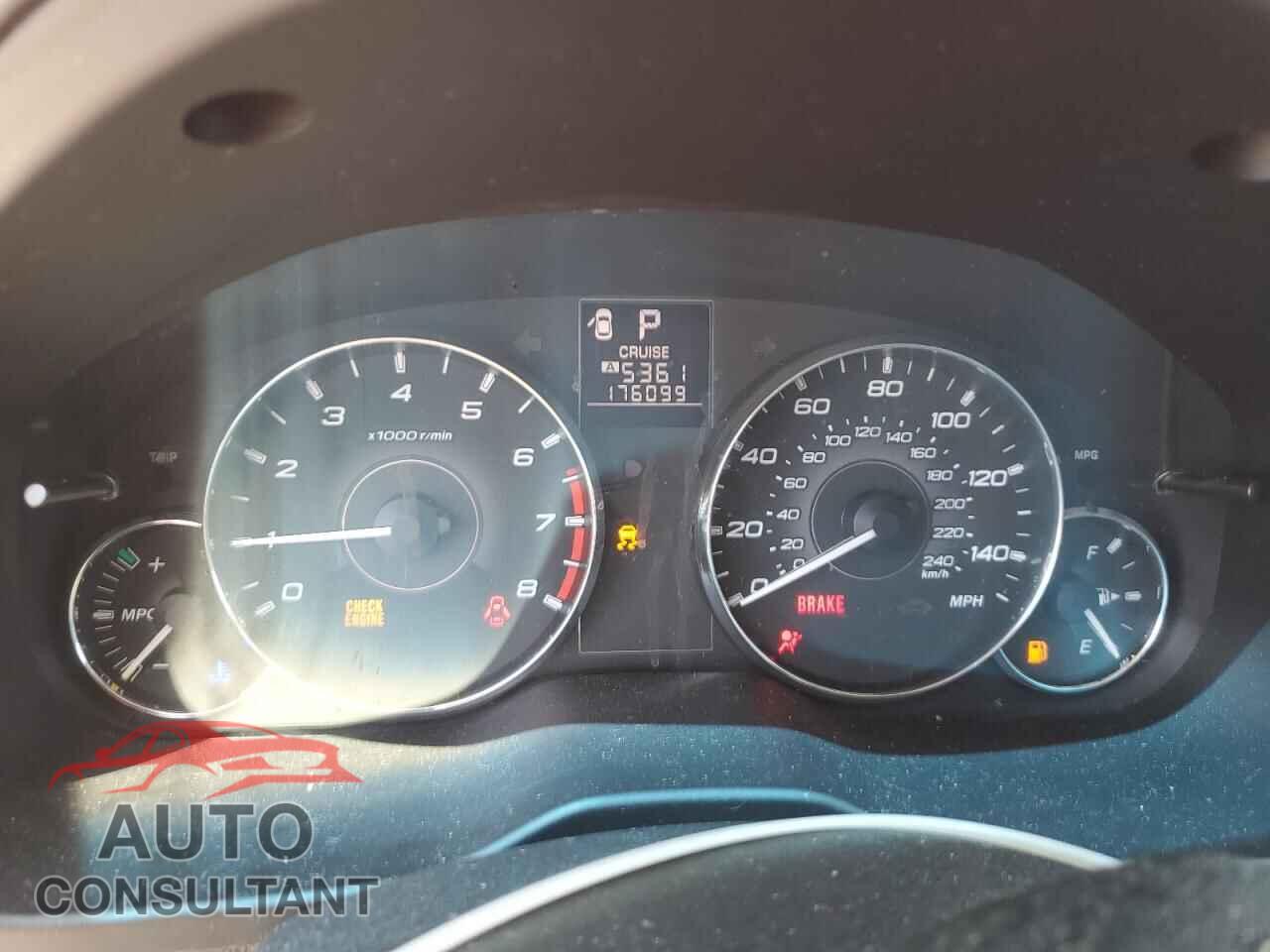 SUBARU OUTBACK 2011 - 4S4BRCGC6B3375128