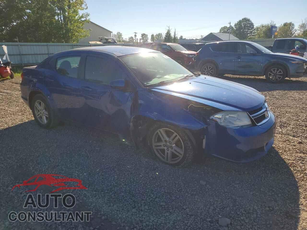 DODGE AVENGER 2012 - 1C3CDZCB2CN178474