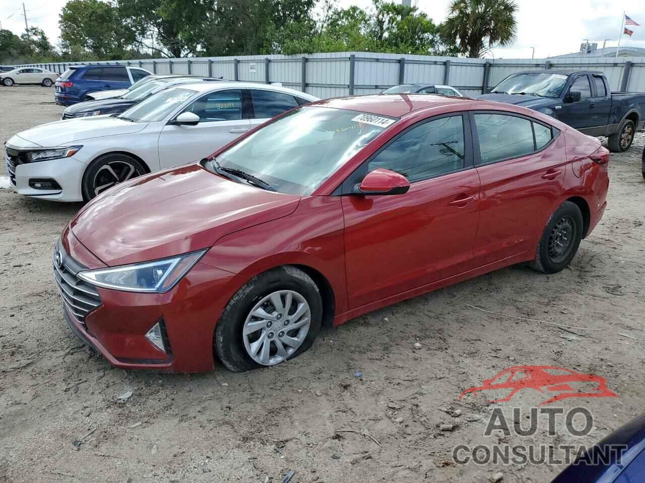 HYUNDAI ELANTRA 2020 - KMHD74LF9LU899373