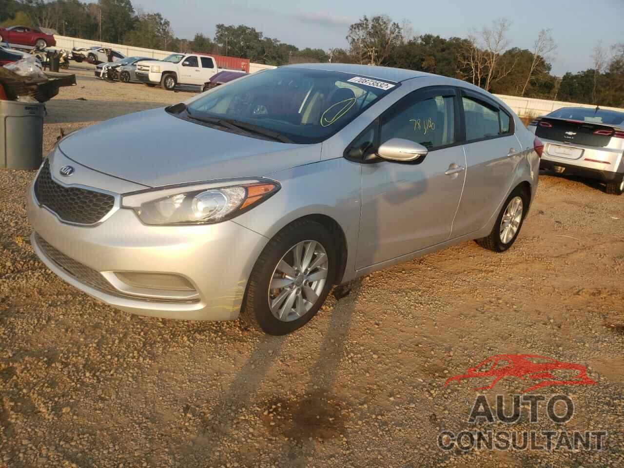 KIA FORTE 2016 - KNAFX4A61G5460729