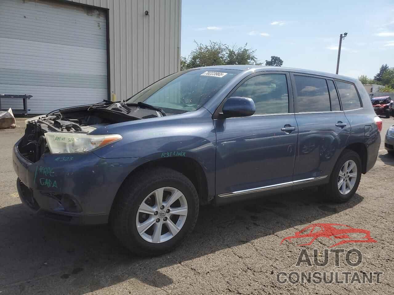 TOYOTA HIGHLANDER 2013 - 5TDBK3EH2DS199266
