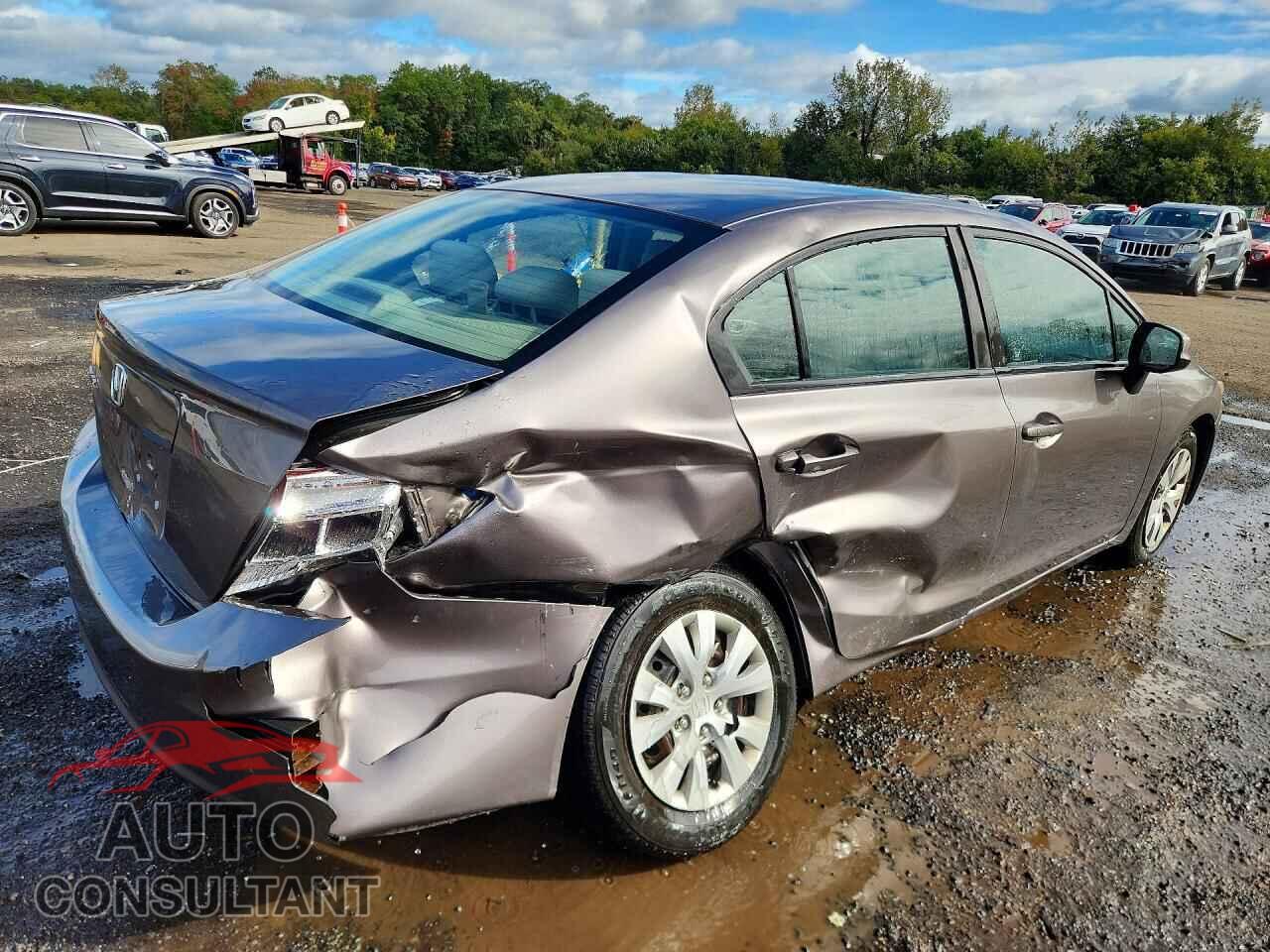 HONDA CIVIC 2012 - 19XFB2F58CE385743
