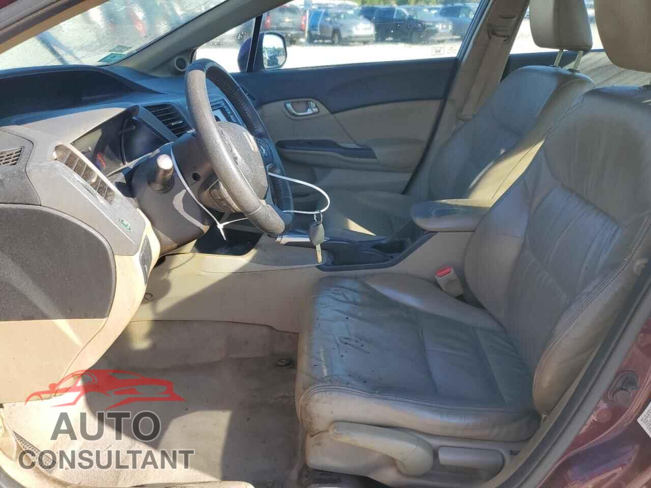 HONDA CIVIC 2012 - 2HGFB2F96CH509159