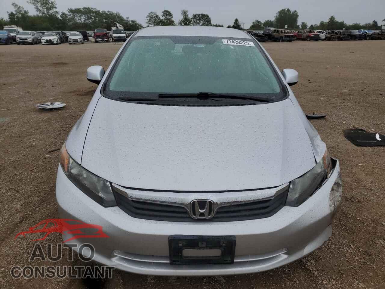 HONDA CIVIC 2012 - 19XFB2F51CE091522