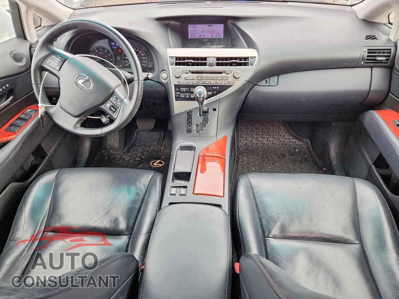 LEXUS RX350 2012 - 2T2BK1BA3CC141410