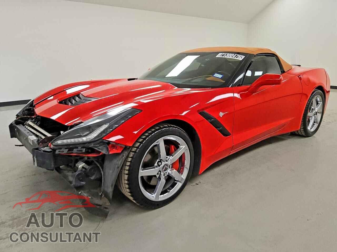 CHEVROLET CORVETTE 2014 - 1G1YF3D70E5123858